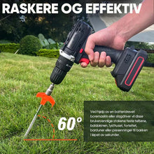 Load image into Gallery viewer, 8" innskruing av teltstaker - bakkeankre skrus inn