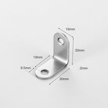 Load image into Gallery viewer, 4-Pack Stainless Steel Corner Braces