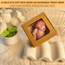 Load image into Gallery viewer, Handmade Mini Plush Teddy Bear in Box