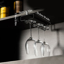 Load image into Gallery viewer, Under Cabinet Wine Glass Holder