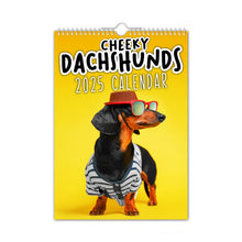 Load image into Gallery viewer, Frekke dachshunder - 2025 veggkalender