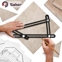 Load image into Gallery viewer, Saker Angle Measuring Tool · Universal Angularizer Ruler