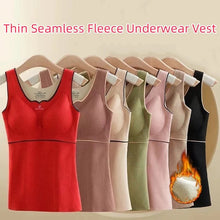 Load image into Gallery viewer, Thin Seamless Fleece Underwear Vest