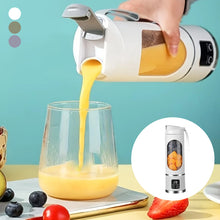 Load image into Gallery viewer, 450ml Portable USB Rechargeable Juicer Blender