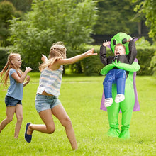 Load image into Gallery viewer, Inflatable Alien Costume