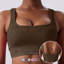 Load image into Gallery viewer, Square Neck Cropped Tank Top