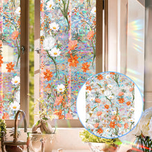 Load image into Gallery viewer, Colorful Flower Window Anti-Peep Film