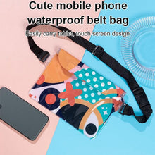 Load image into Gallery viewer, Touch Screen Tri-Fold Dive Cross-Body Belt Bag
