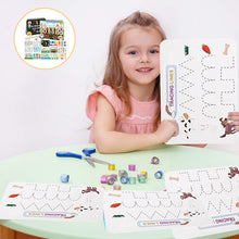 Load image into Gallery viewer, Busy Book Preschool Learning Activities for Toddlers