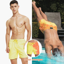 Load image into Gallery viewer, Color-Changing Beach Pants Swim Trunks