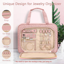 Load image into Gallery viewer, Hanging toiletry storage cosmetic bag