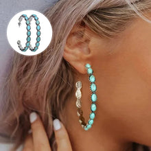 Load image into Gallery viewer, Vintage Turquoise Earrings