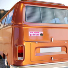 Load image into Gallery viewer, Nice Driver Car Sticker