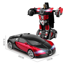 Load image into Gallery viewer, Ultra-Sensing Transformer USB Charging Toy Car