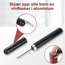 Load image into Gallery viewer, Vinåpner med luftpumpe