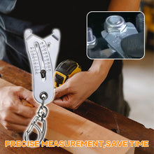 Load image into Gallery viewer, Bolt Size Checker Keychain