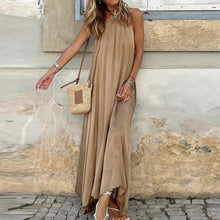 Load image into Gallery viewer, Women's Casual Summer Backless Slip Dress