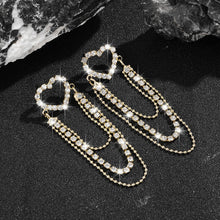 Load image into Gallery viewer, Love Tassel Earrings