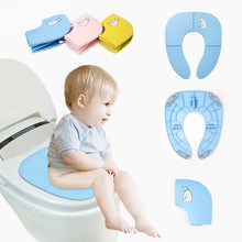 Load image into Gallery viewer, Portable Foldable Baby Toddler Potty Toilet Seat Covers Pad Cushion