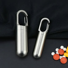 Load image into Gallery viewer, Stainless Steel Pill Box