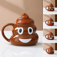 Load image into Gallery viewer, Naughty Prank Poop Ceramics Mug