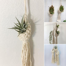Load image into Gallery viewer, Macrame Hanging Planter Indoor For Air Plant