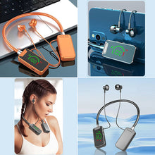 Load image into Gallery viewer, Neckband Digital Display Bluetooth Headset