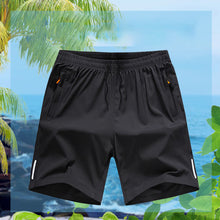 Load image into Gallery viewer, Loose Fit Athletic Shorts with Zipper Pockets