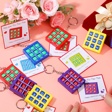 Load image into Gallery viewer, Tic-Tac-Toe Keychain Gifts for Kids