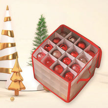Load image into Gallery viewer, Christmas  Bauble Storage Box with Compartments
