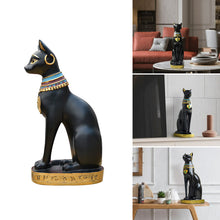 Load image into Gallery viewer, Noble Egyptian Cat Figurine