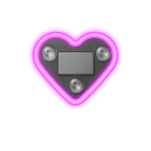 Load image into Gallery viewer, Solar-Powered Heart Neon Ambient Light for Car Rear Window