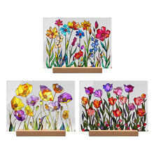 Load image into Gallery viewer, Painted Colorful Flower Pattern Decor