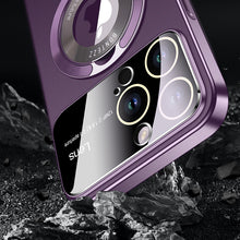 Load image into Gallery viewer, Large Window Phone Case Leak Label Magnetic Bracket
