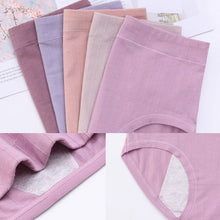 Load image into Gallery viewer, High Waist Cotton Physiological Underwear