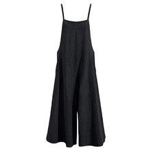 Load image into Gallery viewer, Magoloft ™ Women Casual Loose Solid Tank Jumpsuit