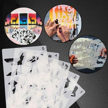 Load image into Gallery viewer, Fast Draw Stencil Art Templates (12 Sheets/Set)