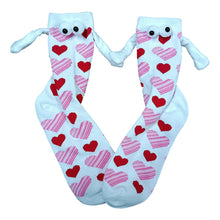 Load image into Gallery viewer, Couple Love Magnet Holding Hands Socks