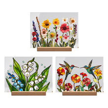 Load image into Gallery viewer, Painted Colorful Flower Pattern Decor
