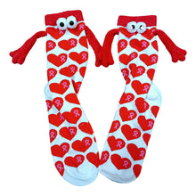 Load image into Gallery viewer, Couple Love Magnet Holding Hands Socks