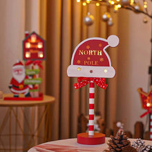 Load image into Gallery viewer, Christmas Street Sign Decoration Lights