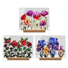 Load image into Gallery viewer, Painted Colorful Flower Pattern Decor