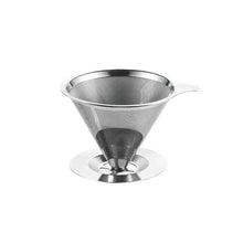 Load image into Gallery viewer, Stainless Steel Pour Over Drip Coffee Filter for Mason Jars