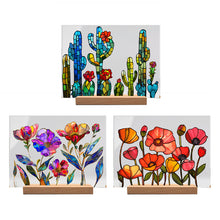 Load image into Gallery viewer, Painted Colorful Flower Pattern Decor