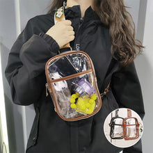 Load image into Gallery viewer, Transparent PVC Shoulder Bag
