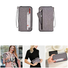 Load image into Gallery viewer, Multi-grid Travel Document Organizer