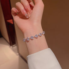 Load image into Gallery viewer, Diamond Silver Zircon Bracelet