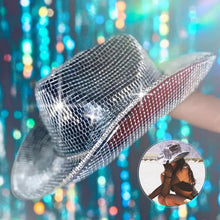 Load image into Gallery viewer, Disco Ball Cowboy Hat