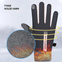 Load image into Gallery viewer, Vanntette fingerberøringsskjerm Sklisikre kuldebestandige hansker
