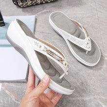 Load image into Gallery viewer, Women's Arch Support Soft Cushion Flip Flops Thong Sandals